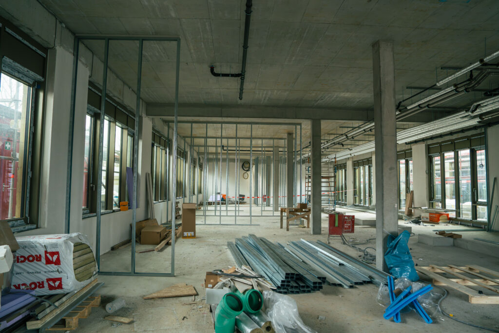 Baufortschritt im Dezember 2025